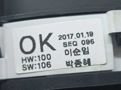 Foto 3ª: Cuadro de Instrumentos Hyundai Ioniq HYBRID 141CV 104KW [G4LE] (2017)