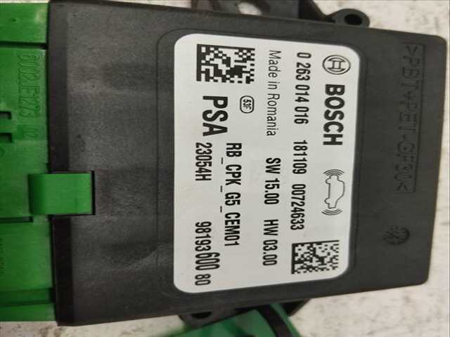 Foto 3ª: Centralita Motor ECU Opel Crossland DESIGN LINE 102CV 75KW [DV5RD OPT. YH01] (2019)
