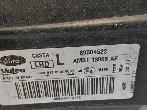 Foto 3ª: Faro Izquierdo Ford C Max 2.0 TITANIUM 140CV 103KW CB7) [UFDB] (2012)