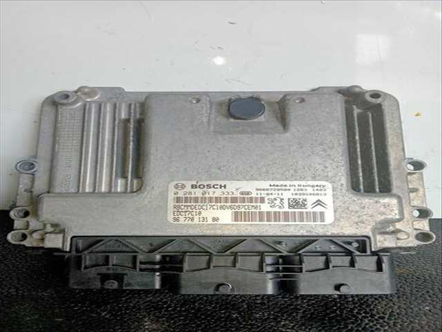 Centralita Motor ECU Citroen C3 ATTRACTION 1 HDI FAP 92CV