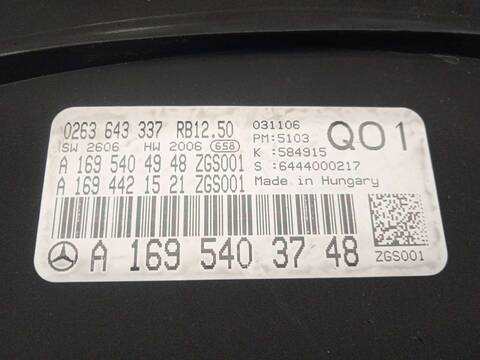 Foto 2ª: Cuadro de Instrumentos Mercedes Clase A 140 1.5 CAT 95CV 70KW [M266920] (2007)