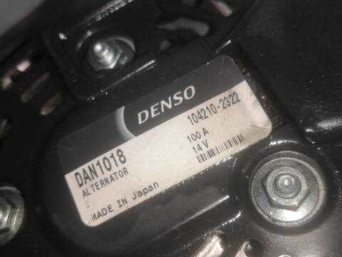 Foto 2ª: Alternador Toyota Auris 1ND (2009)
