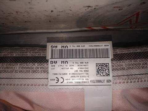 Foto 2ª: Airbag Cortina Delantero Izquierdo Seat Ibiza 1.6 TDI 115CV 85KW [DGT] (2017)