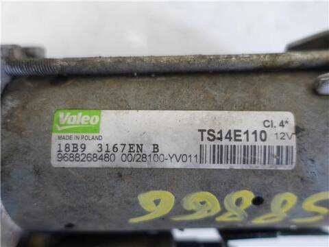 Foto 3ª: Motor de Arranque Citroen Berlingo 1.6 HDI 75 600 FIRST FURGON 75CV 55KW [9HW] (2009)