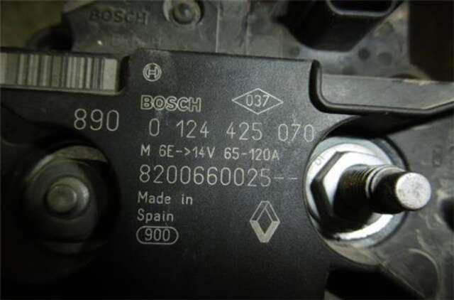 Foto 3ª: Alternador Renault Megane 1.6 DYNAMIQUE [1.6 LTR. - 81 KW 16V] III BERLINA 5P (2008-_) [K4MR858]