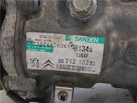 Foto 3ª: Compresor Aire Acondicionado Peugeot 207 1.4 CONFORT 95CV 70KW [8FP Ó 8F01] (2011)