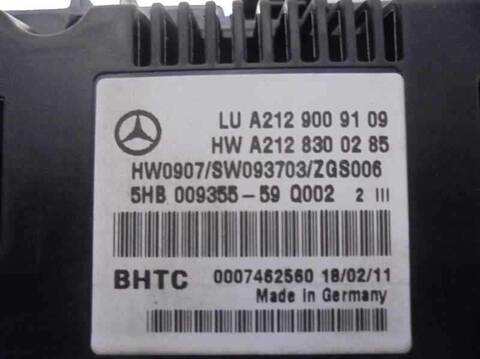 Foto 4ª: Mando Climatizador Mercedes Clase E 180 350 CGI C207 2010 COUPE 292CV 215KW [272.982/4]