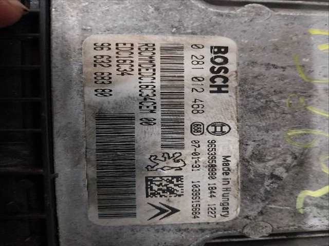Foto 2ª: Centralita Motor ECU Citroen Xsara 1.6 HDI [D-9HX] (2007)