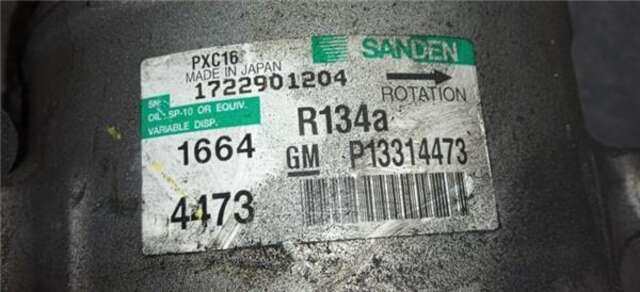 Foto 1ª: Compresor Aire Acondicionado Opel Insignia 2.0 CDTI [A 20 DTH]