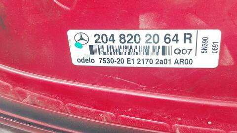 Foto 4ª: Piloto Trasero Derecho Mercedes Clase C 160 C 200 CDI 204.007) BERLINA 136CV 100KW [651913] (2010)