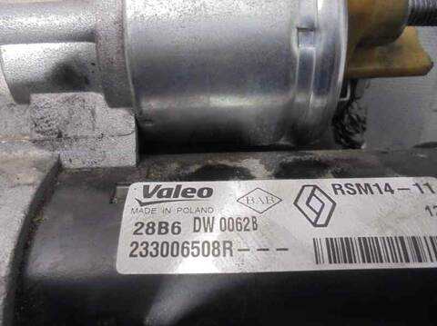 Foto 3ª: Motor de Arranque Renault Clio AUTHENTIQUE 75CV 55KW [K9K E6] (2016)