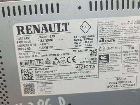 Foto 3ª: Sistema GPS Dacia Sandero STEPWAY 67CV 49KW [H4DE4] (2021)