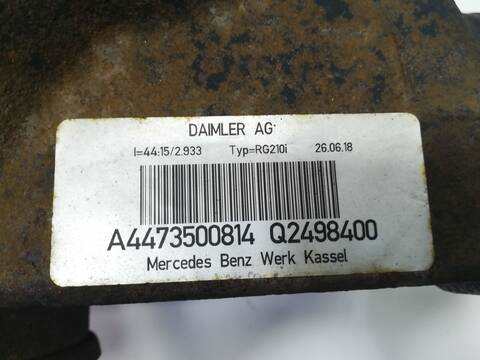 Foto 2ª: Diferencial Trasero Mercedes Vito 651950 FURGON (2018)