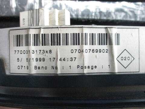 Foto 2ª: Cuadro de Instrumentos Renault Kangoo F8Q630 (1999)