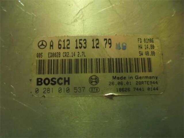Centralita Motor ECU Mercedes Clase E 180 E 270 CDI (210.016)
