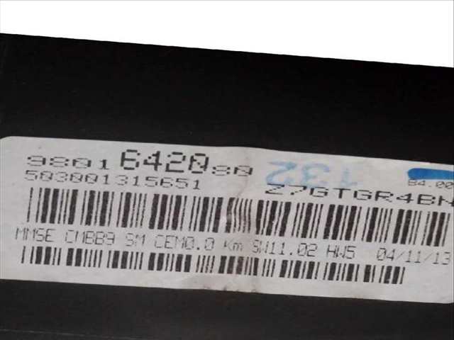 Foto 3ª: Cuadro de Instrumentos Peugeot Partner 1.6 HDI (2008)