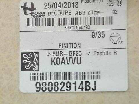 Foto 2ª: Techo Interior Peugeot Expert 1.6 BLUE-HDI FAP 116CV FURGON [D/ BH01] (2016)