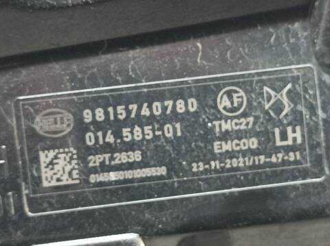 Foto 3ª: Piloto Delantero Izquierdo DS 4 1.2 12V PURETECH 130CV 96KW [HN05] (2022)