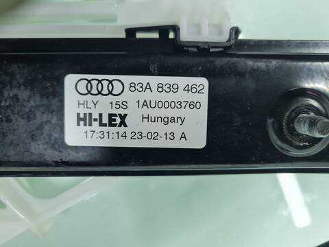 Foto 3ª: Elevalunas Manual Trasero Derecho Audi Q3 35 TDI ADVANCED 150CV 110KW [DTSB] (2023)