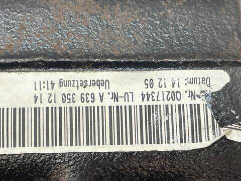 Foto 3ª: Diferencial Trasero Mercedes Vito 646983 (2006)