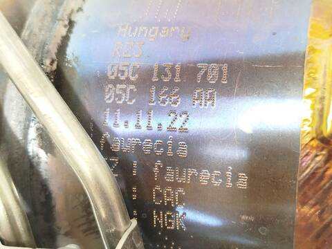 Foto 4ª: Catalizador Seat Arona 1.0 TSI 116CV 85KW [DADA,DPCA,DXDB] (2024)