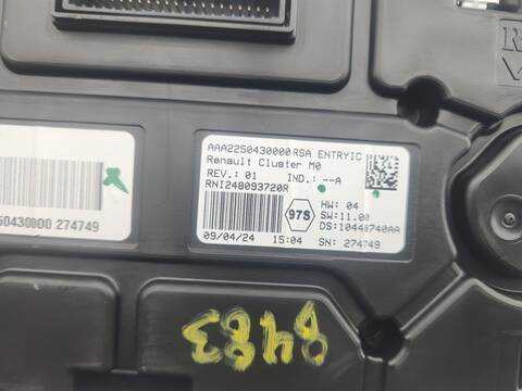 Foto 4ª: Cuadro de Instrumentos Dacia Duster 1.5 DCI 115 4X4 114CV 84KW [K9K 874] (2024)