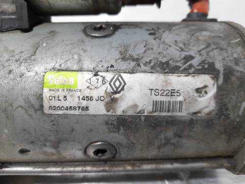 Foto 3ª: Motor de Arranque Renault Megane 2.0 DCI DIESEL CAT BERLINA 150CV 110KW II BERLINA 3P [M9R A7] (2006)