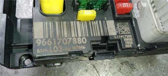 Caja Reles Fusibles Citroen C3 1.4 HDI