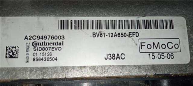 Centralita Motor ECU Ford Focus 1.6 TITANIUM [1.6 LTR. - 85 KW TDCI CAT]