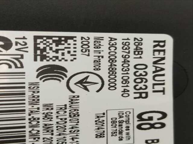 Foto 3ª: Centralita BSM Renault Scenic BLACK EDITION 140CV 103KW IV [H5H B4] (2020)
