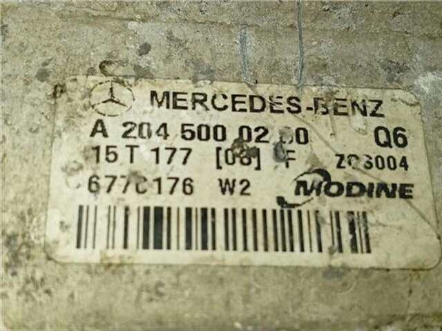 Foto 2ª: Intercooler Mercedes Clase C 160 2.1 C 250 CDI BLUEEFFICIENCY 4MATIC (204.082) [2.1 LTR. - 150 KW CDI CAT]