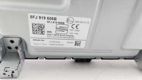 Foto 4ª: Pantalla Multifuncion Seat Ibiza 1.0 TSI 116CV 85KW (2024)
