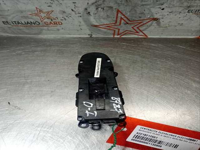 Foto 2ª: Botonera Elevalunas Mercedes Clase S 220 500 221.071) BERLINA 388CV 285KW [M273961] (2006)