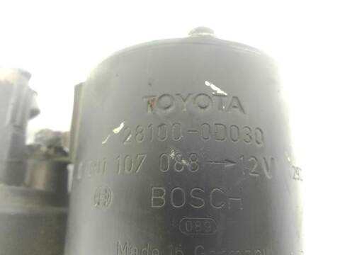 Foto 2ª: Motor de Arranque Toyota Corolla 1.6 VVT-I ZZE121_) [3ZZ-FE] (2001)