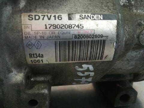 Foto 2ª: Compresor Aire Acondicionado Dacia Logan AMBIANCE 68CV 50KW [K9K792] (2008)