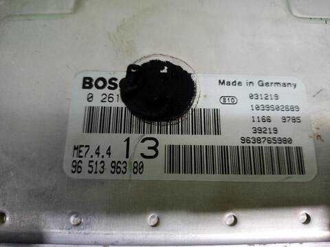 Foto 3ª: Centralita Motor ECU Citroen Xsara 1.6 16V SATISFACTION 109CV [NFUTU5JP4] (1997)
