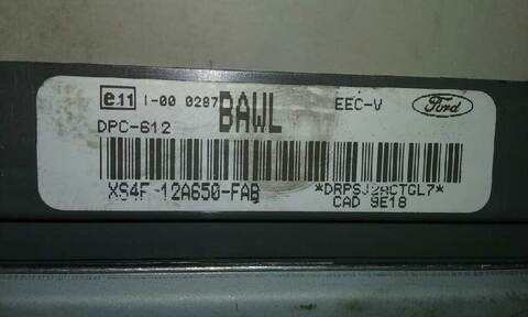 Foto 2ª: Centralita Motor ECU Ford Focus AMBIENTE BERLINA 90CV 66KW [C9DC] (1999)