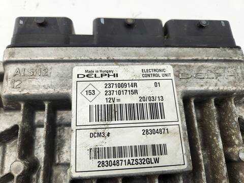 Foto 2ª: Centralita Motor ECU Renault Megane BUSINESS BERLINA 90CV 66KW III BERLINA 5 P [K9K834] (2013)