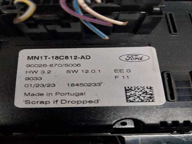 Foto 2ª: Mando Climatizador Ford Puma 1.0 G HÍBRIDO (HEV) [B7JB] (2023)