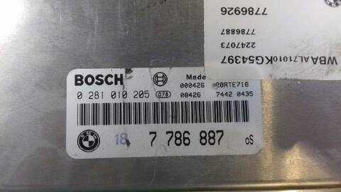 Foto 3ª: Centralita Motor ECU Bmw Serie 3 315 320D BERLINA 136CV 100KW [20-4D-1] (2000)