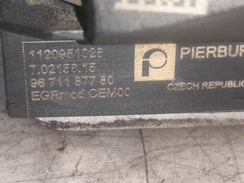 Foto 1ª: Valvula EGR Citroen C3 8HR (2011)