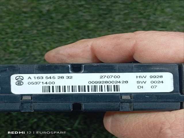 Foto 3ª: Centralita Confort BSI Mercedes Clase ML 270 2.7 D DCI [612963] (2000)