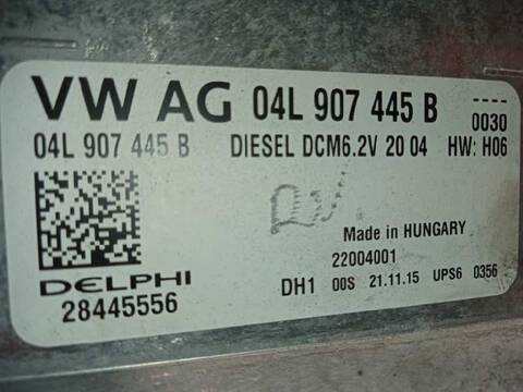 Foto 4ª: Centralita Motor ECU Seat Leon 1.6 TDI 110CV 81KW [CXXB] (2016)