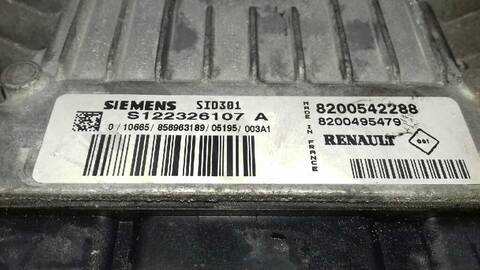 Foto 3ª: Centralita Motor ECU Renault Clio CONFORT DYNAMIQUE 106CV 78KW [K9K764] (2005)