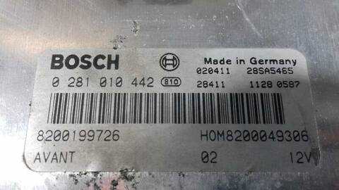 Foto 3ª: Centralita Motor ECU Renault Scenic 1.9 DTI DIESEL CAT 98CV 72KW JA..) [F9Q Q7] (2002)