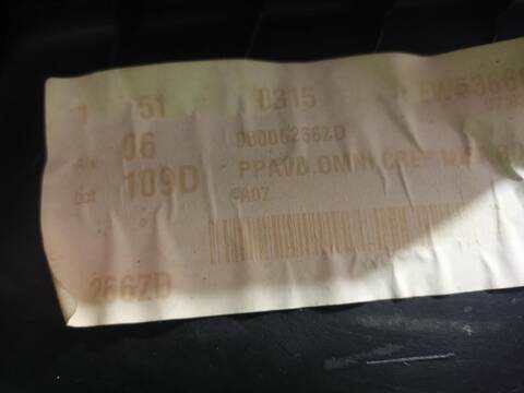 Foto 3ª: Tapizados Cartoneras Citroen C3 EXCLUSIVE 68CV [8HZDV4TD] (2009)