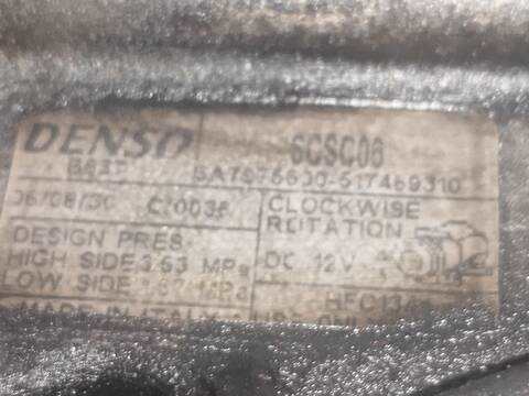 Compresor Aire Acondicionado Fiat Punto 1.9 D 188) BERLINA 188A9000