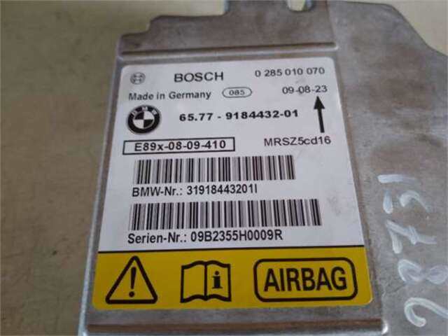 Foto 2ª: Centralita Airbag Bmw Serie 1 114 2.0 120D [2.0 LTR. - 130 KW TURBODIESEL CAT] [N47 D20 C]