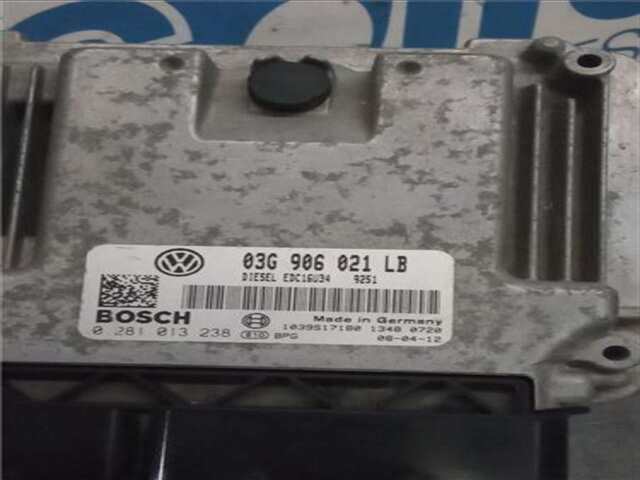 Foto 2ª: Centralita Motor ECU Skoda Octavia 1.9 TDI 4X4 [BXE]