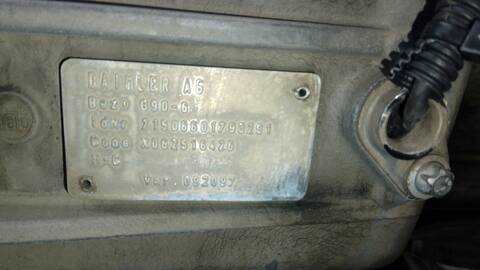 Foto 2ª: Caja Cambios Mercedes Atego 1321 LS 4X2 211CV 155KW [OM 934 LA.6-6] (2016)